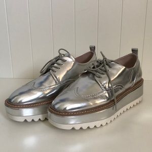 Zara collection size 38 silver